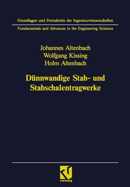 Dünnwandige Stab- und Stabschalentragwerke