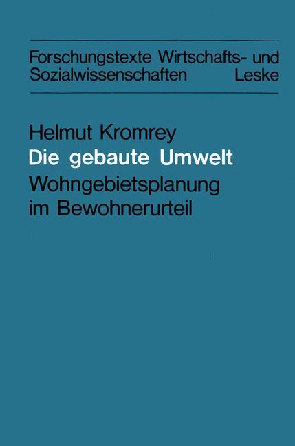 Die gebaute Umwelt