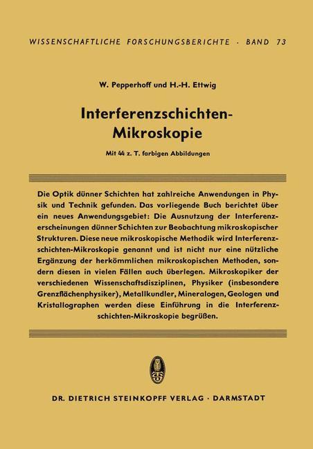 Interferenzschichten-Mikroskopie