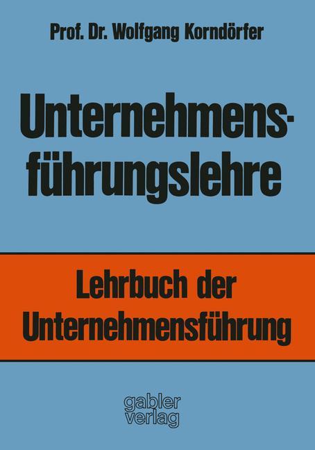 Unternehmensführungslehre