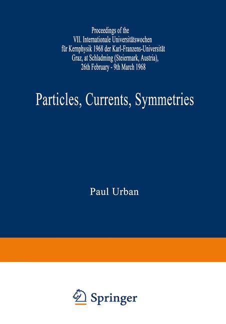 Particles, Currents, Symmetries