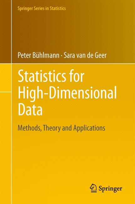 Statistics for High-Dimensional Data