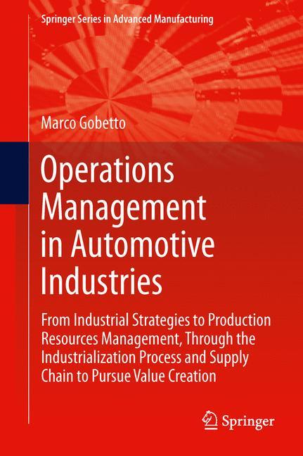 Operations Management in Automotive Industries