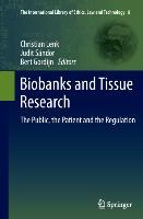 Biobanks and Tissue Research