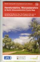 Herefordshire, Worcestershire & North Gloucestershire Cycle Map