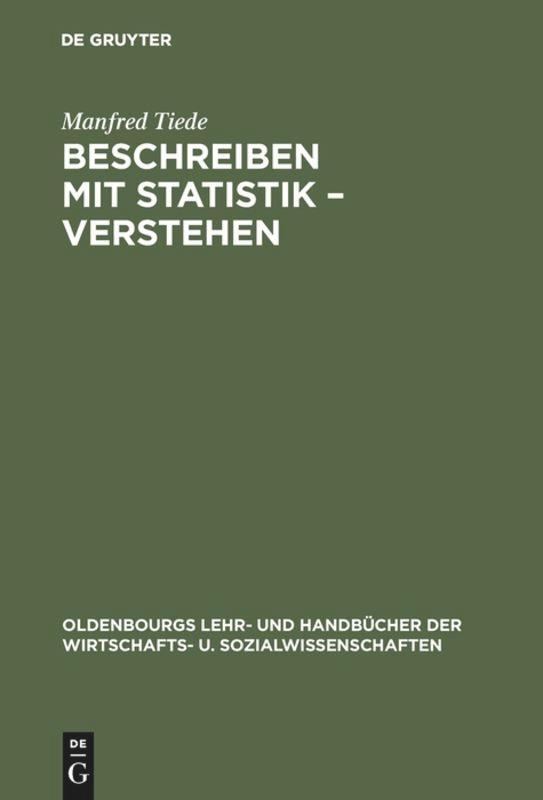 Beschreiben mit Statistik ¿ Verstehen