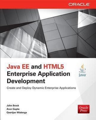 Java Ee and HTML5 Enterprise Application Development