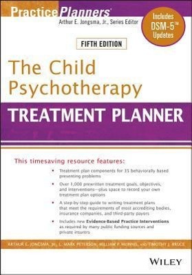 The Child Psychotherapy Treatment Planner