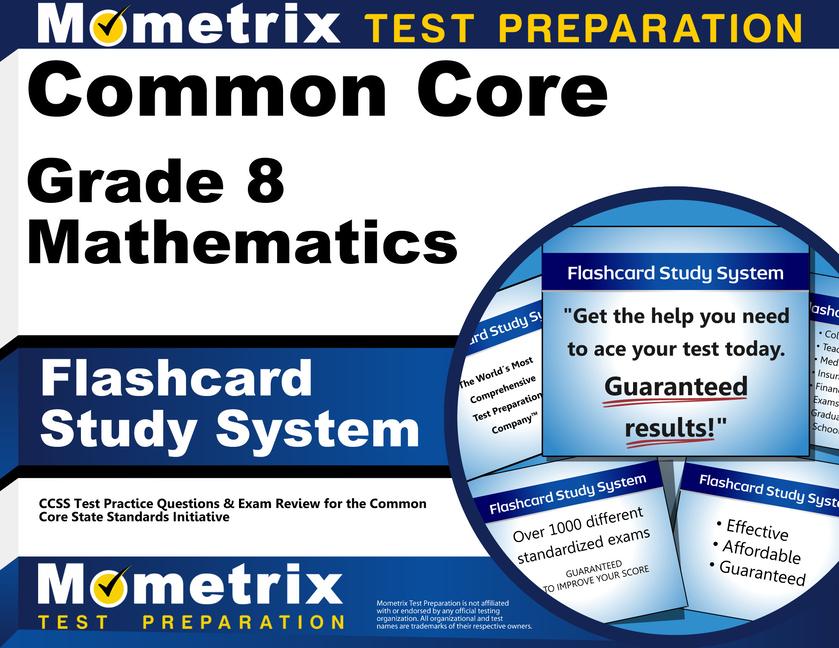 Common Core Grade 8 Mathematics Flashcard Study System