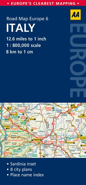 Road Map Italy