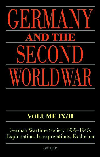 Germany and the Second World War Volume IX/II