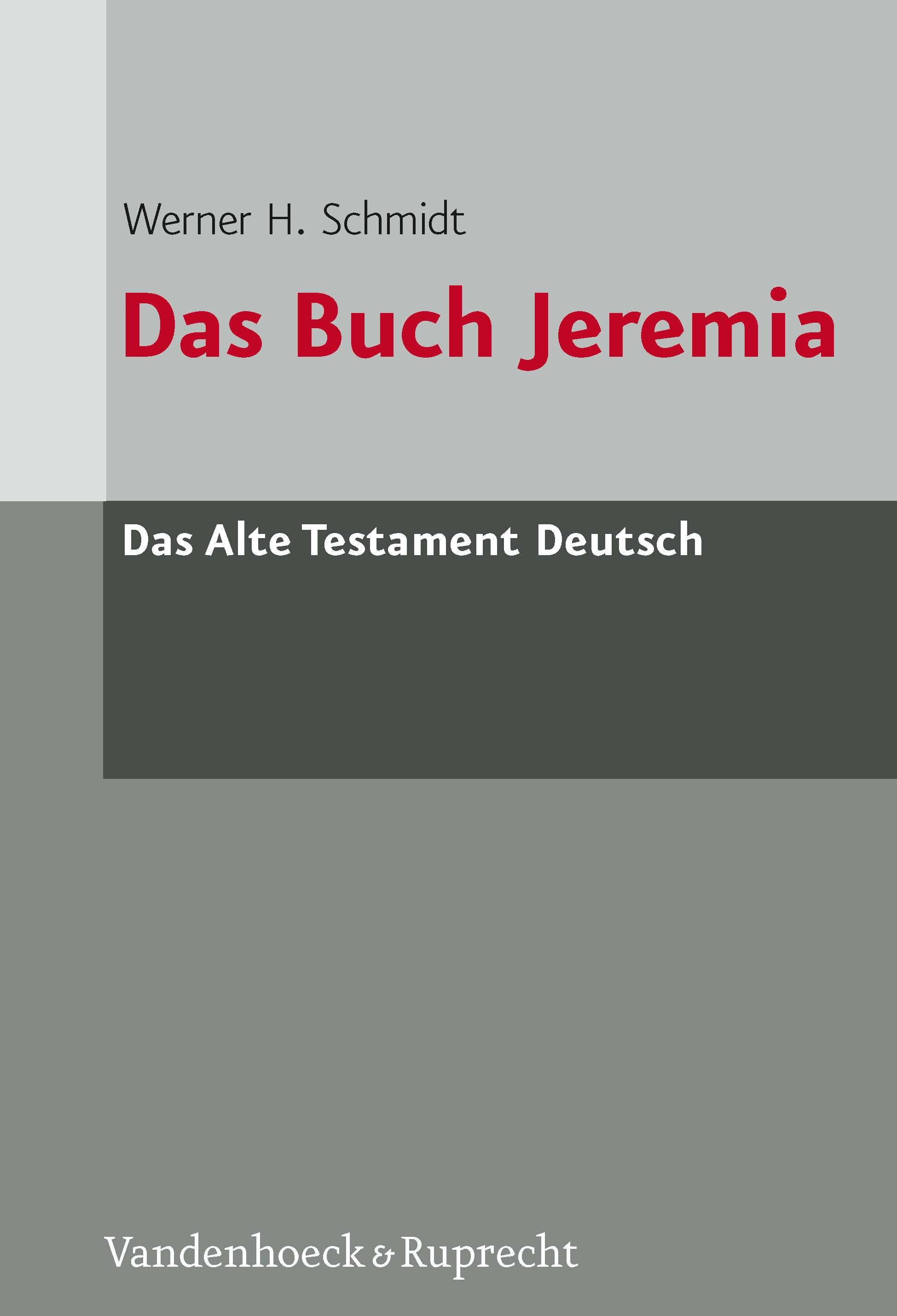 Das Buch Jeremia 2 Bände