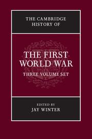 The Cambridge History of the First World War Set