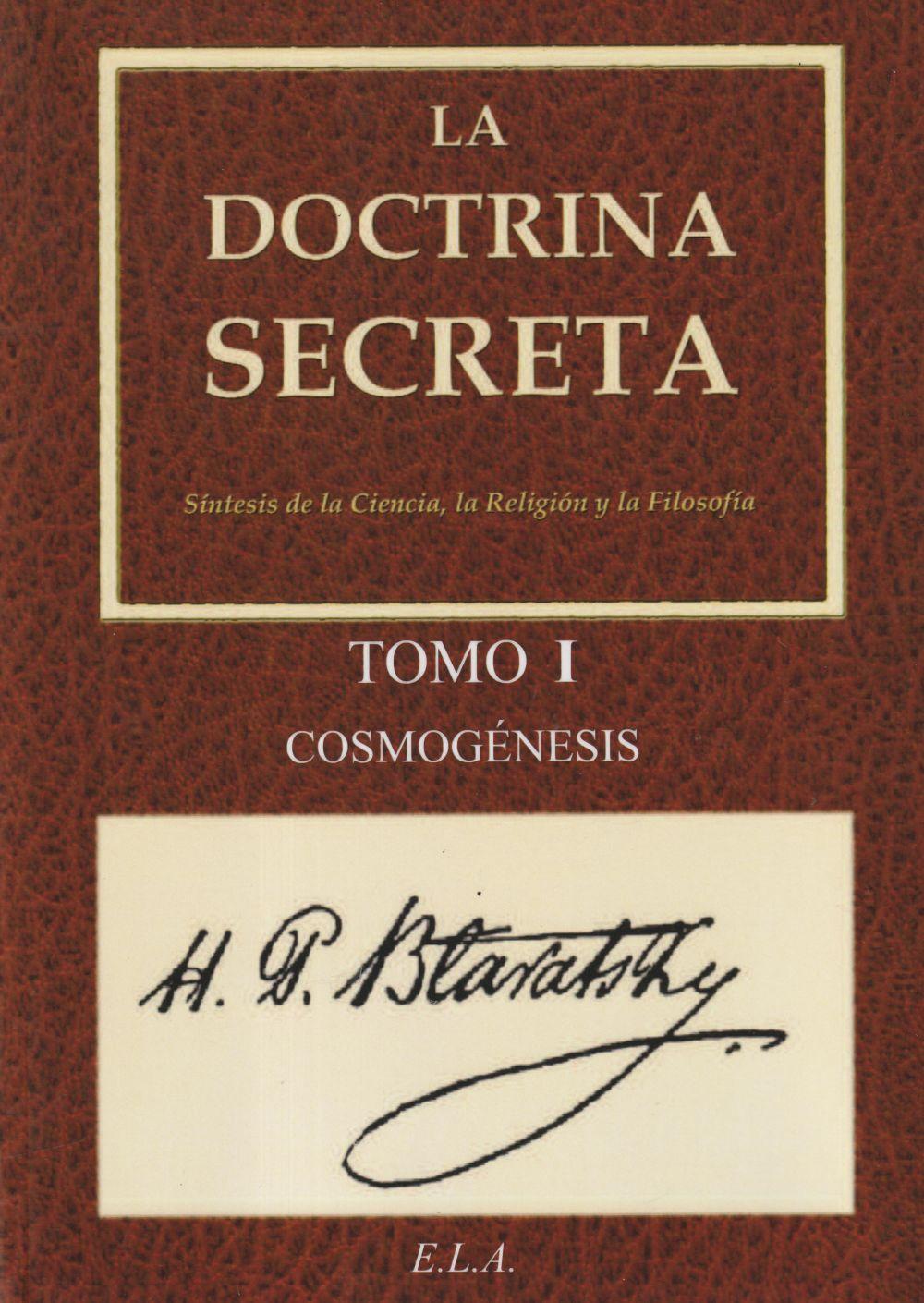 La doctrina secreta I : cosmogénesis