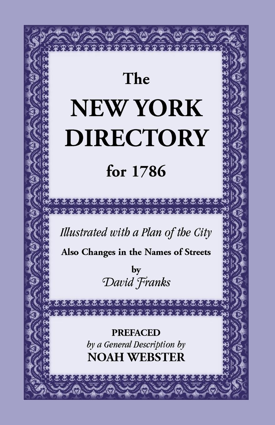 New York Directory for 1786