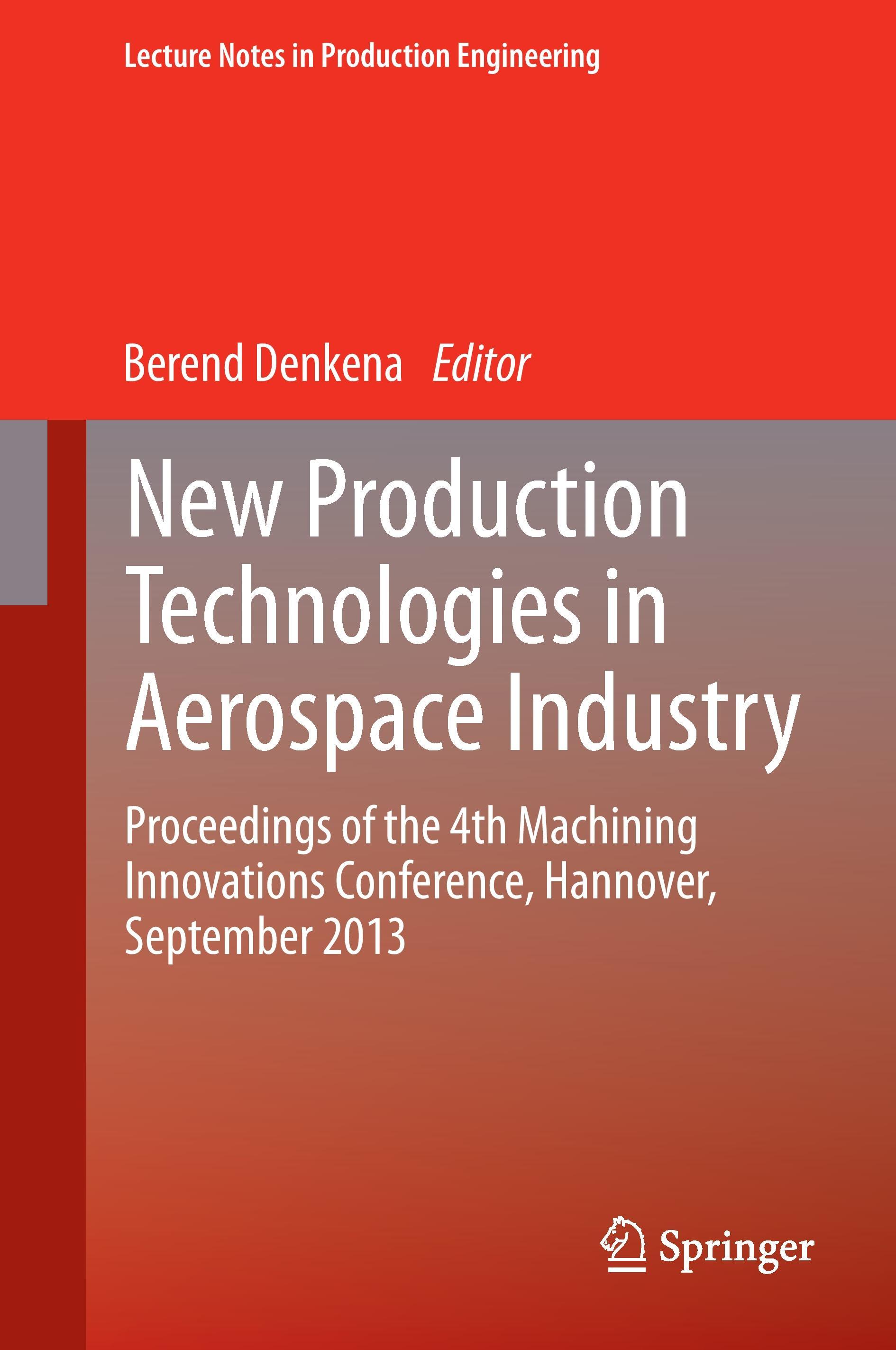 New Production Technologies in Aerospace Industry