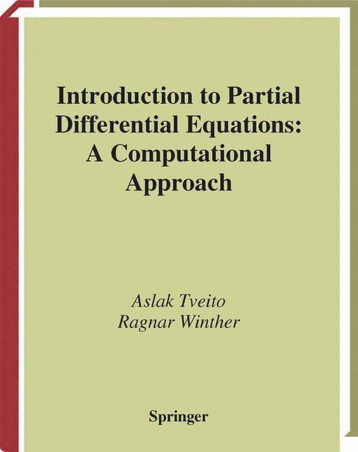 Introduction to Partial Differential Equations