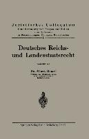 Deutsches Reichs- und Landesstaatsrecht