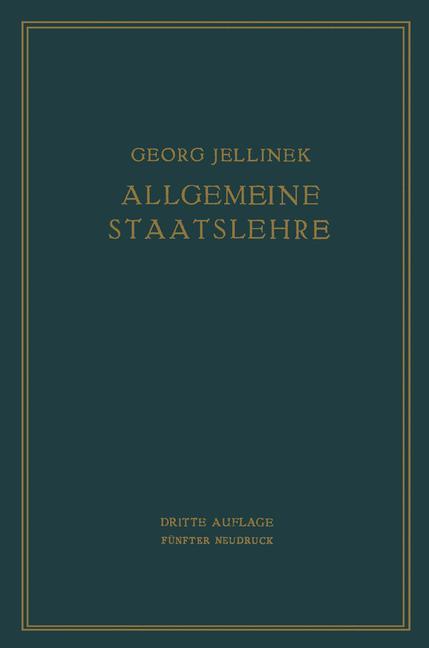 Allgemeine Staatslehre