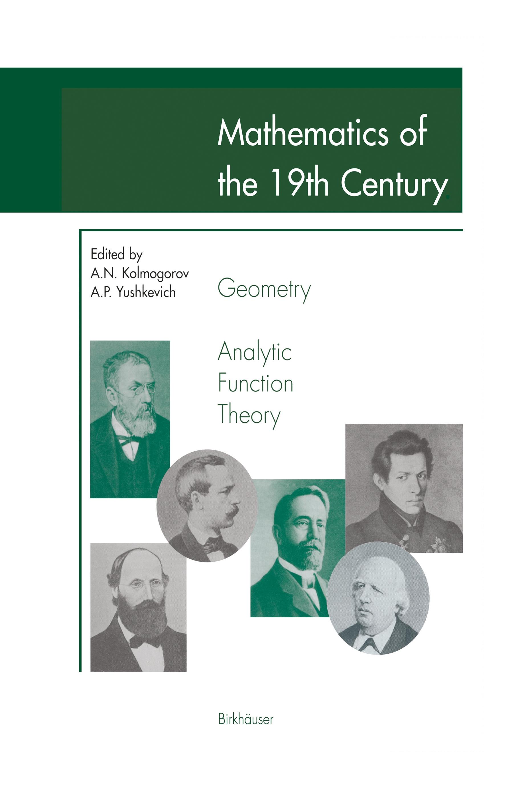 Mathematics of the 19th Century