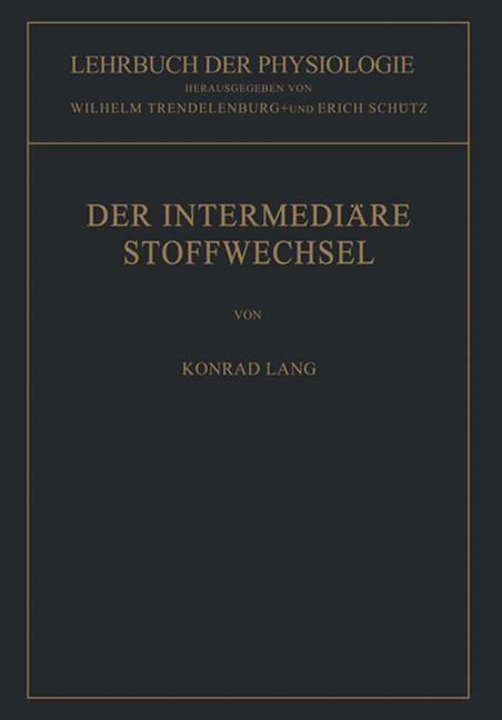 Der Intermediäre Stoffwechsel