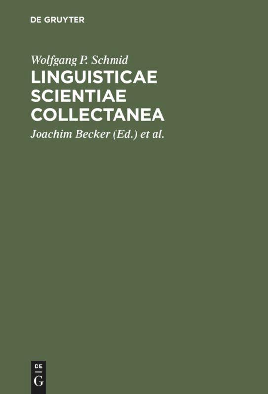 Linguisticae Scientiae Collectanea