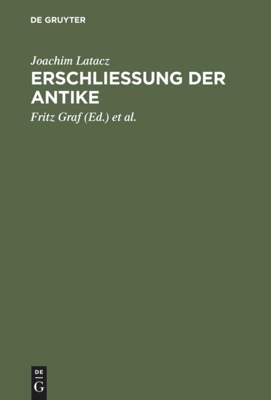 Erschliessung der Antike