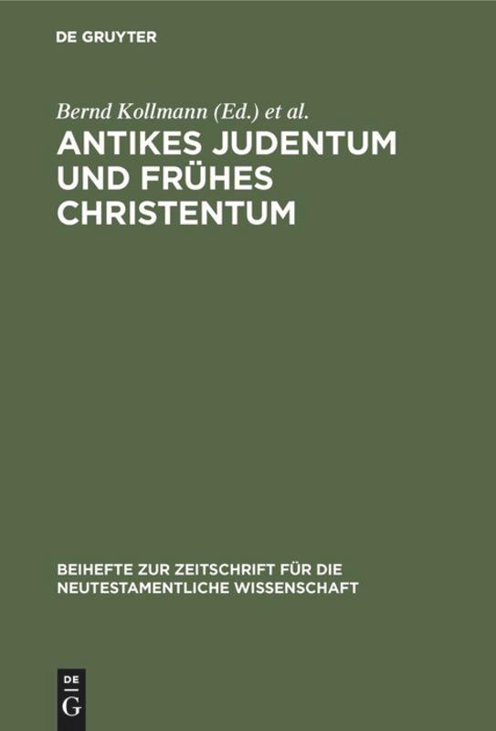 Antikes Judentum und Frühes Christentum