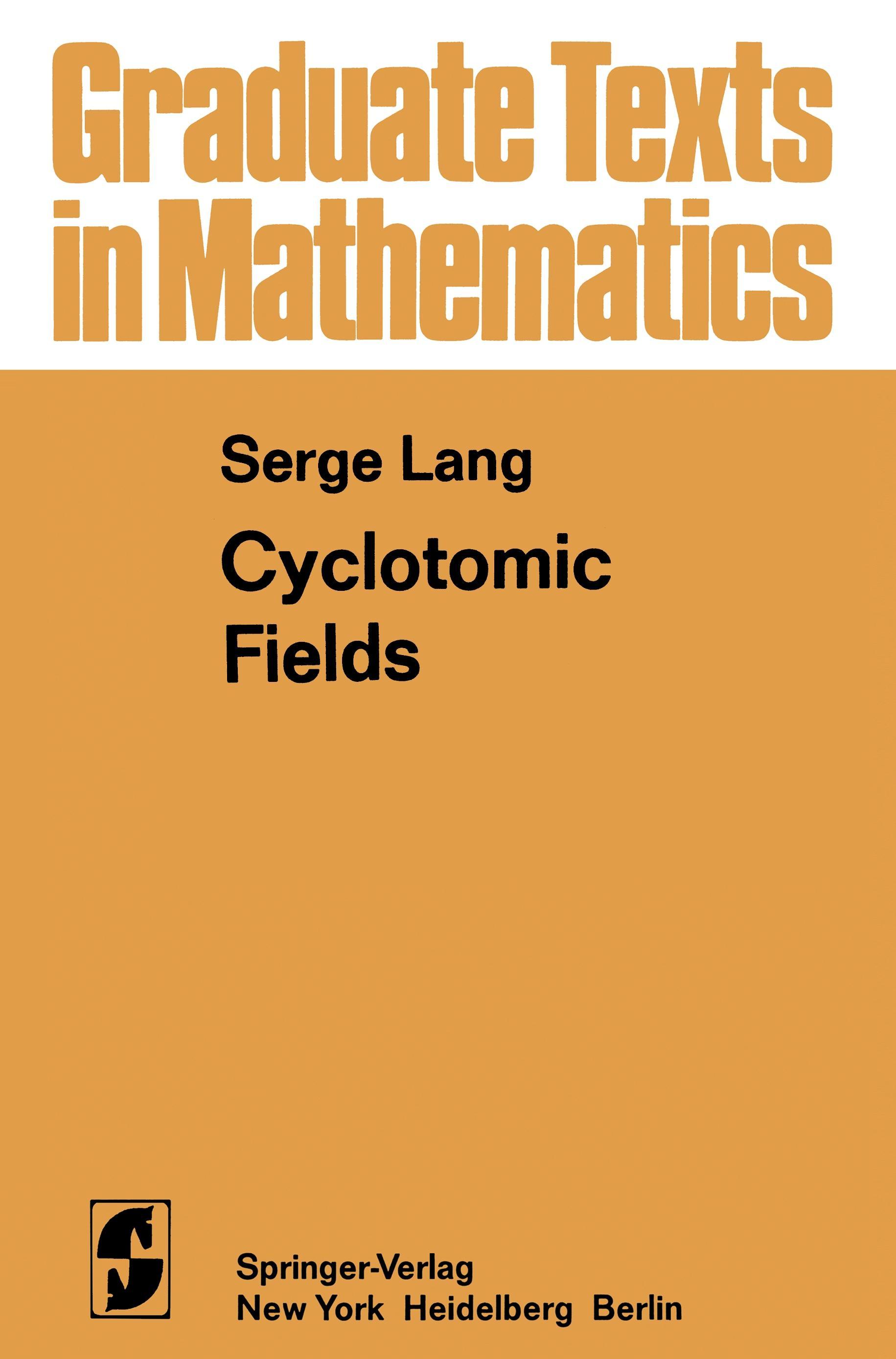 Cyclotomic Fields