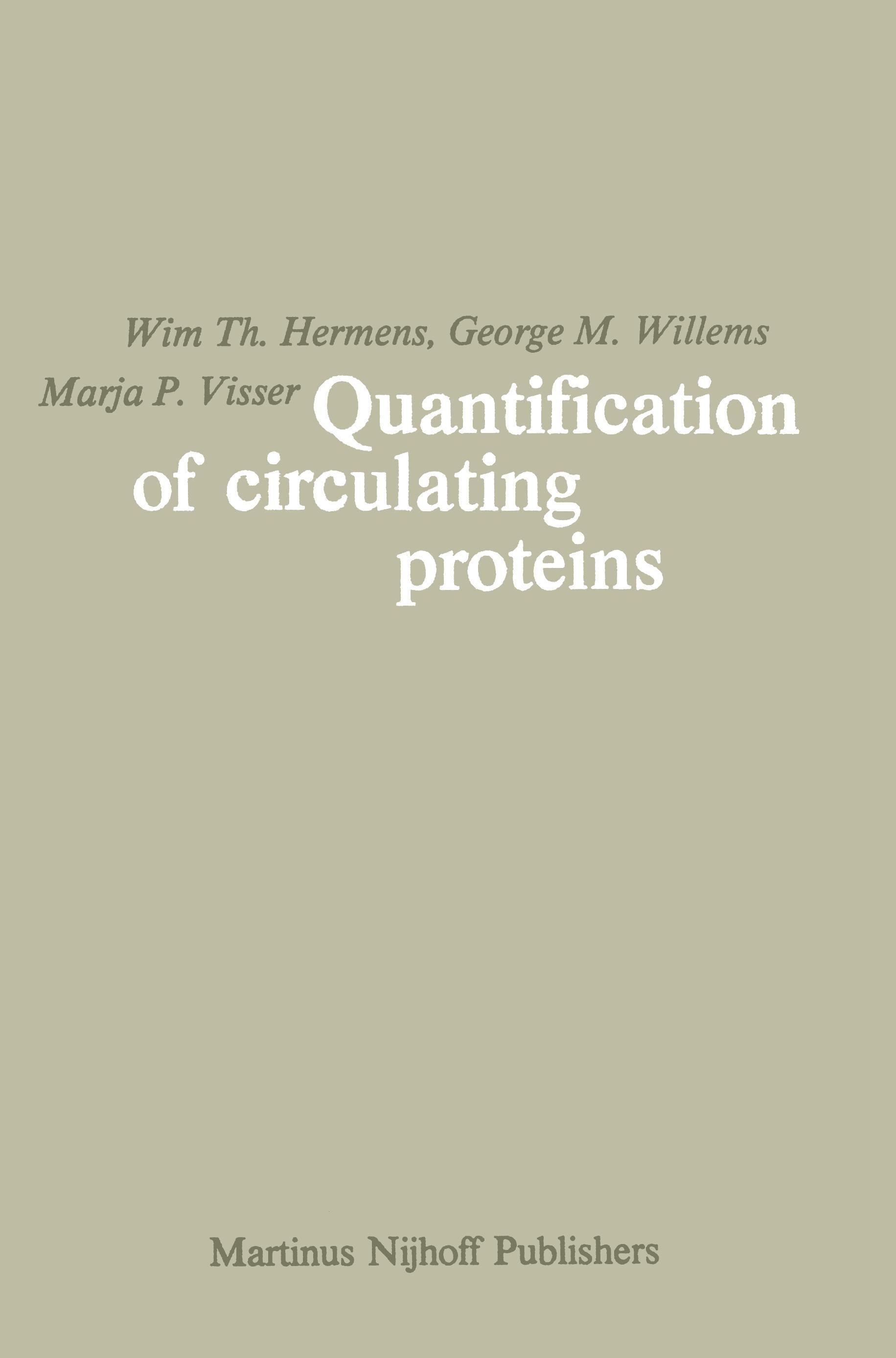 Quantification of Circulating Proteins