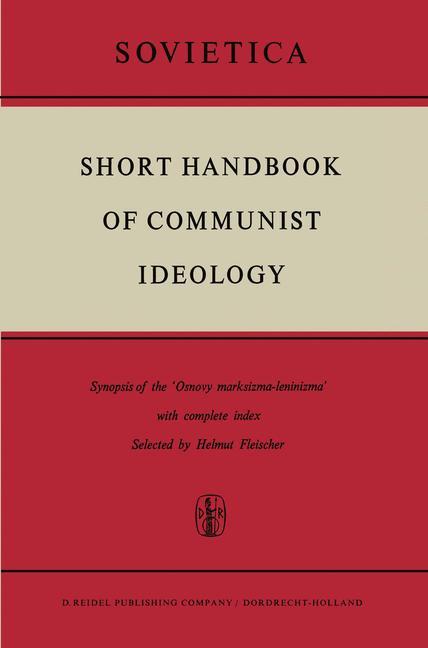 Short Handbook of Communist Ideology