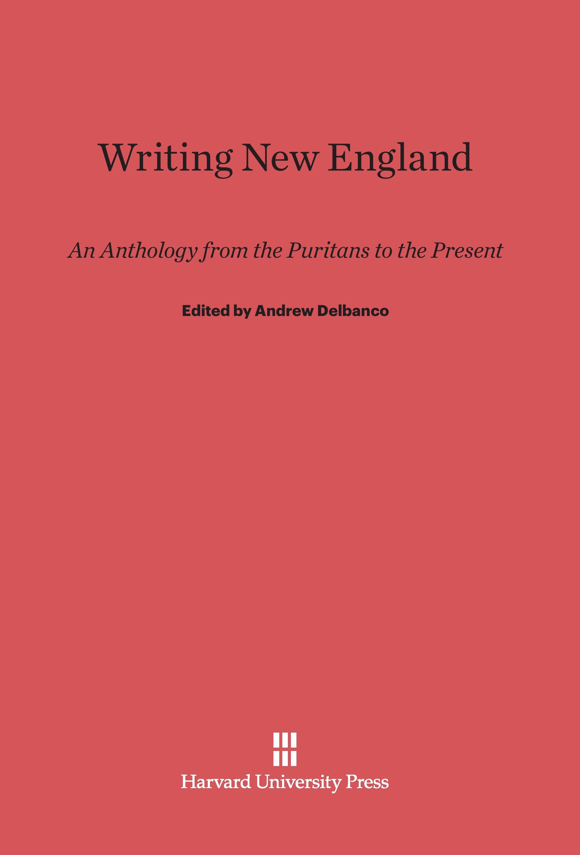 Writing New England