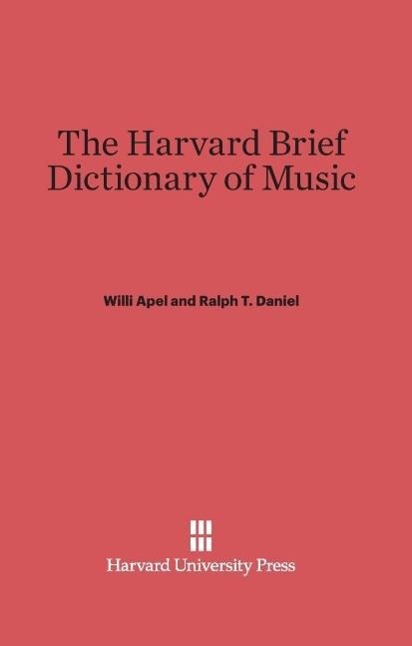 The Harvard Brief Dictionary of Music