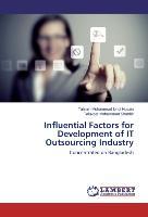 Influential Factors for Development of IT Outsourcing Industry