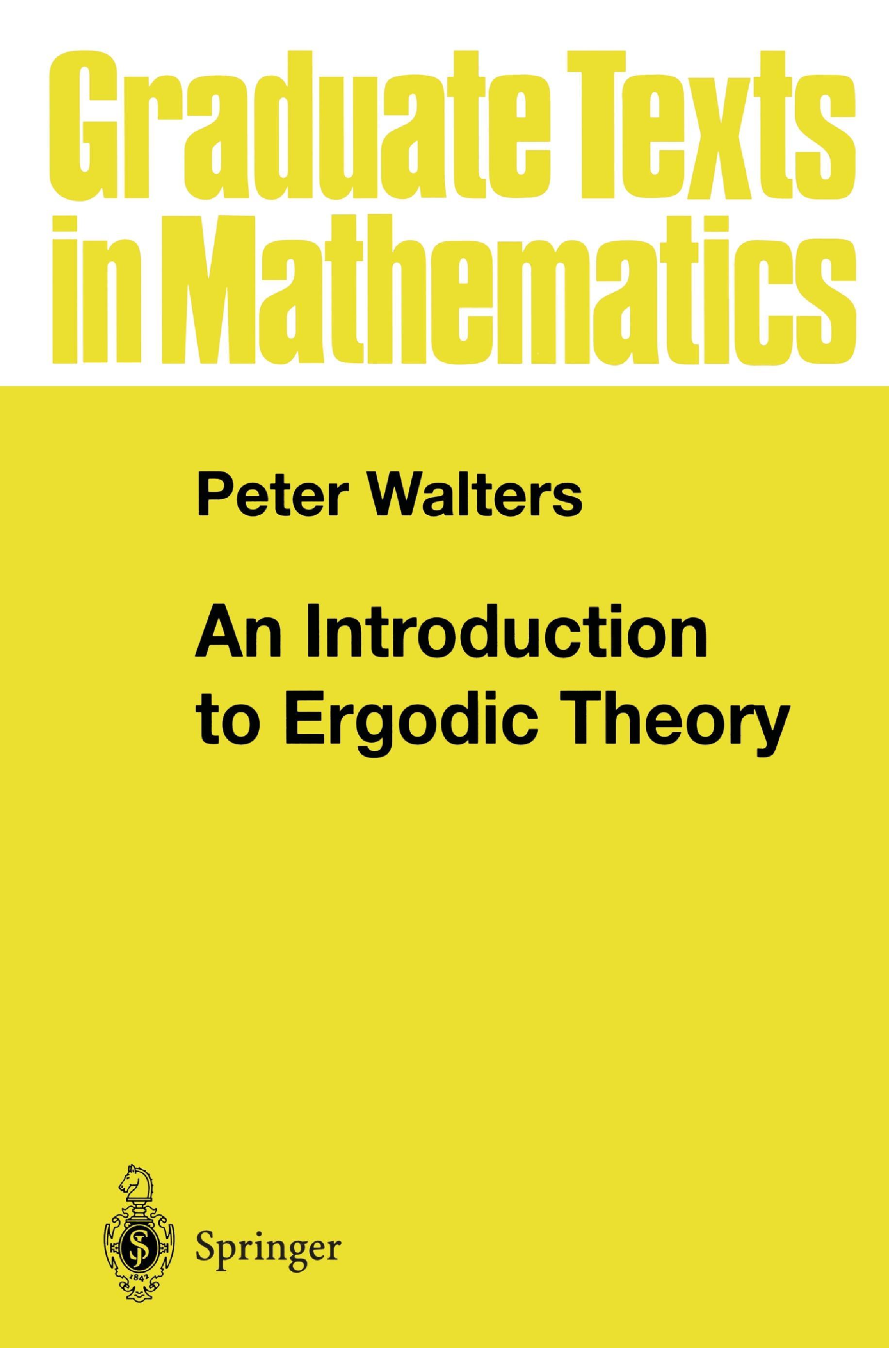 An Introduction to Ergodic Theory