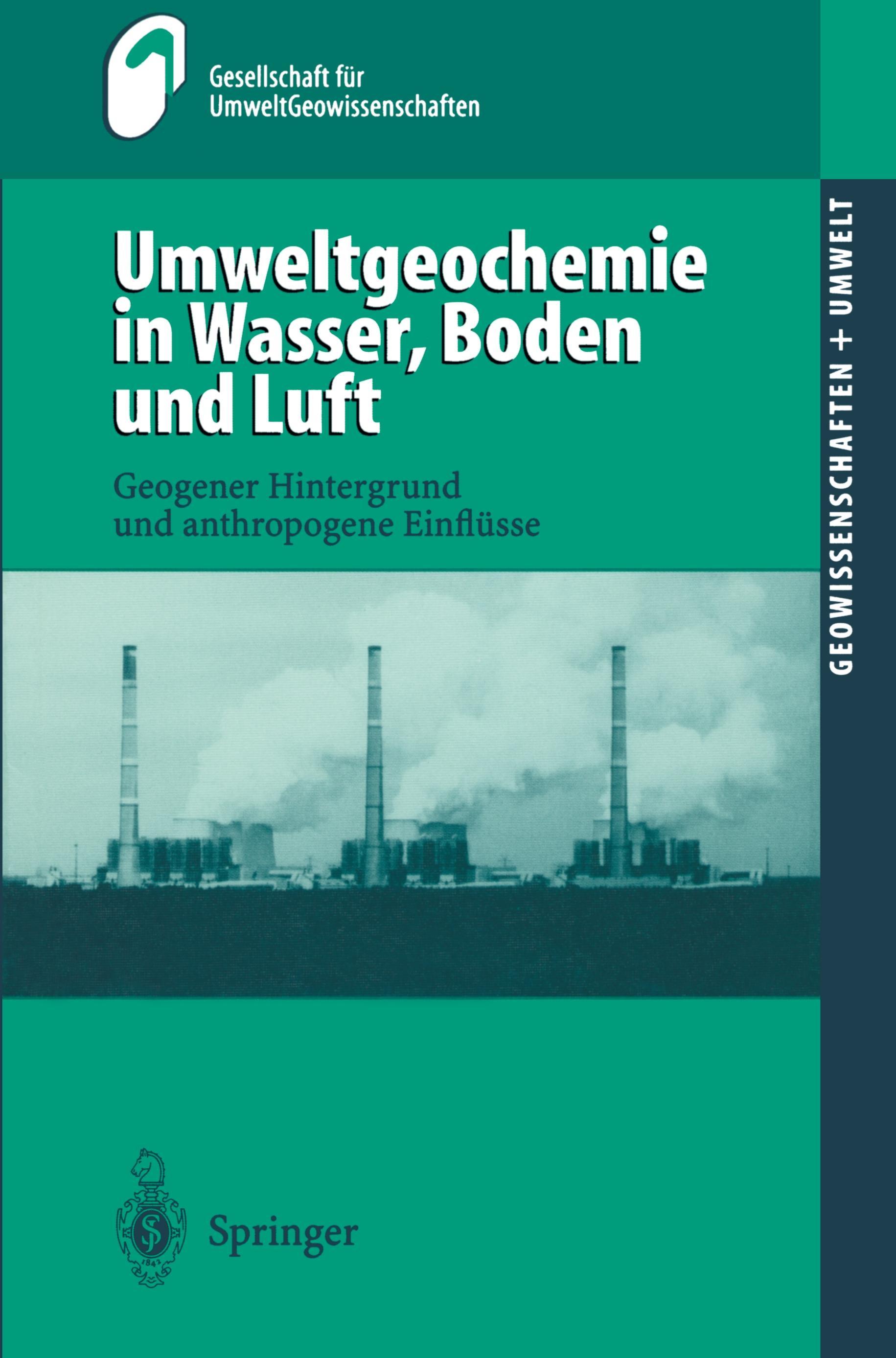 Umweltgeochemie in Wasser, Boden und Luft