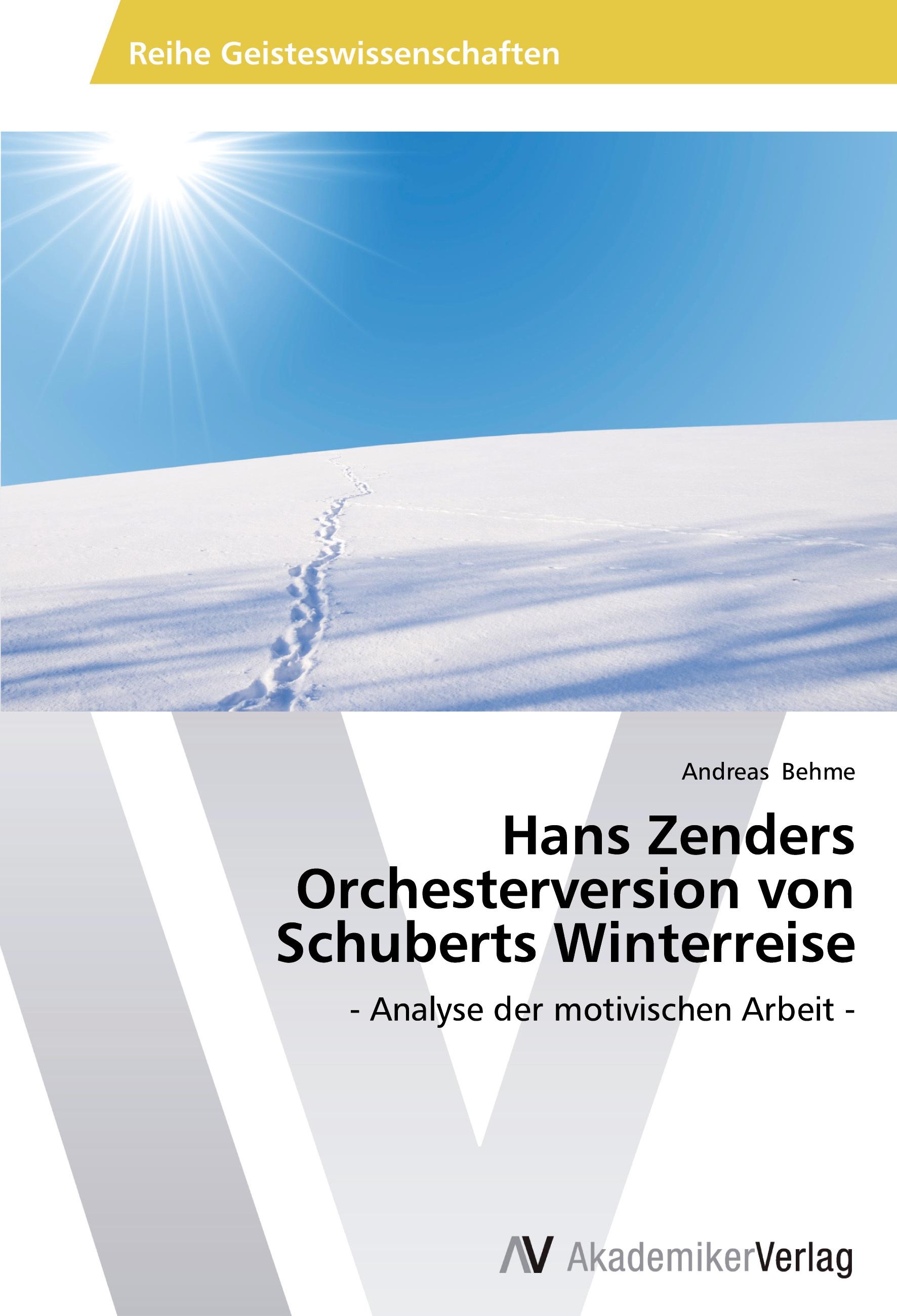 Hans Zenders Orchesterversion von Schuberts Winterreise