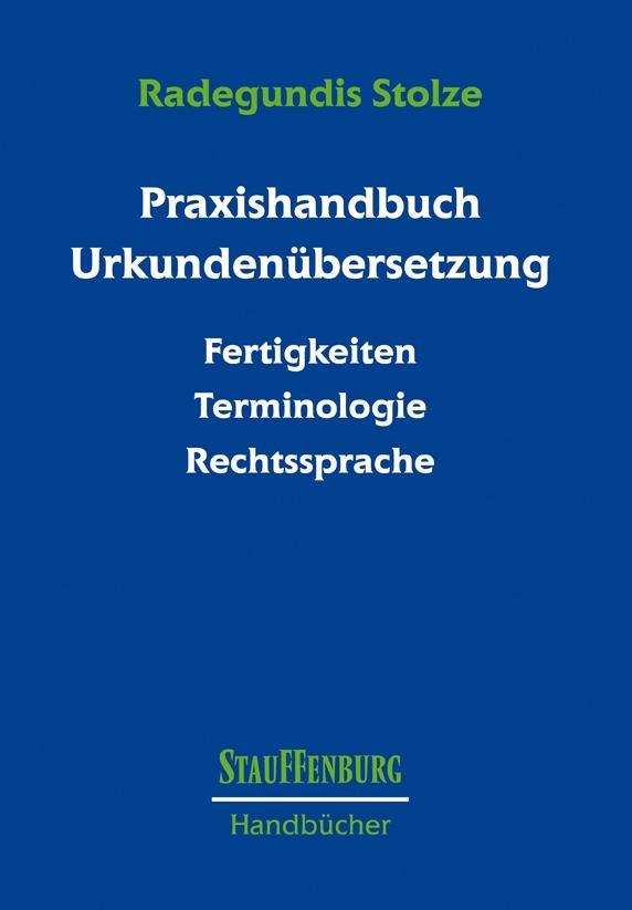 Praxishandbuch Urkundenübersetzung