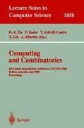 Computing and Combinatorics