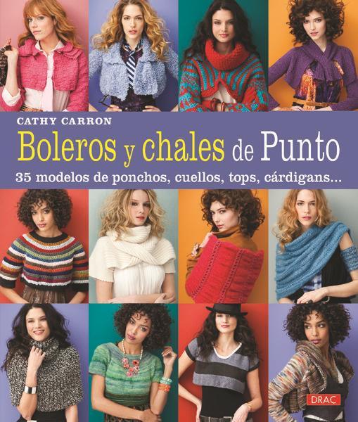 Boleros y chales de punto