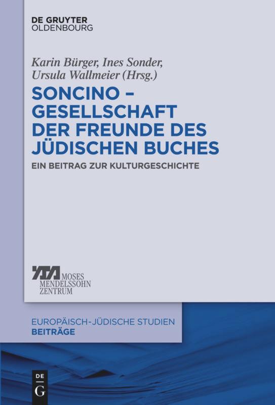 Soncino ¿ Gesellschaft der Freunde des jüdischen Buches