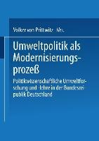 Umweltpolitik als Modernisierungsprozeß