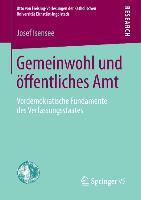 Gemeinwohl und öffentliches Amt