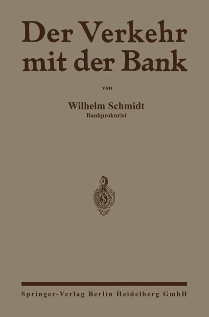 Der Verkehr mit der Bank