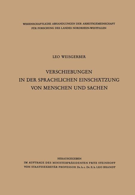 Verschiebungen in der sprachlichen Einschätzung von Menschen und Sachen