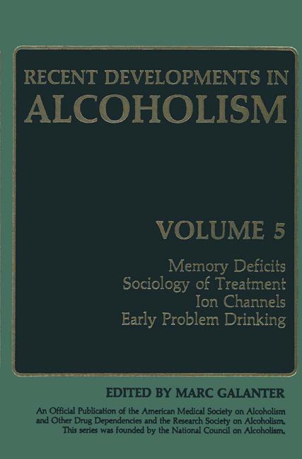 Recent Developments in Alcoholism