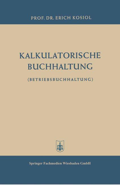 Kalkulatorische Buchhaltung