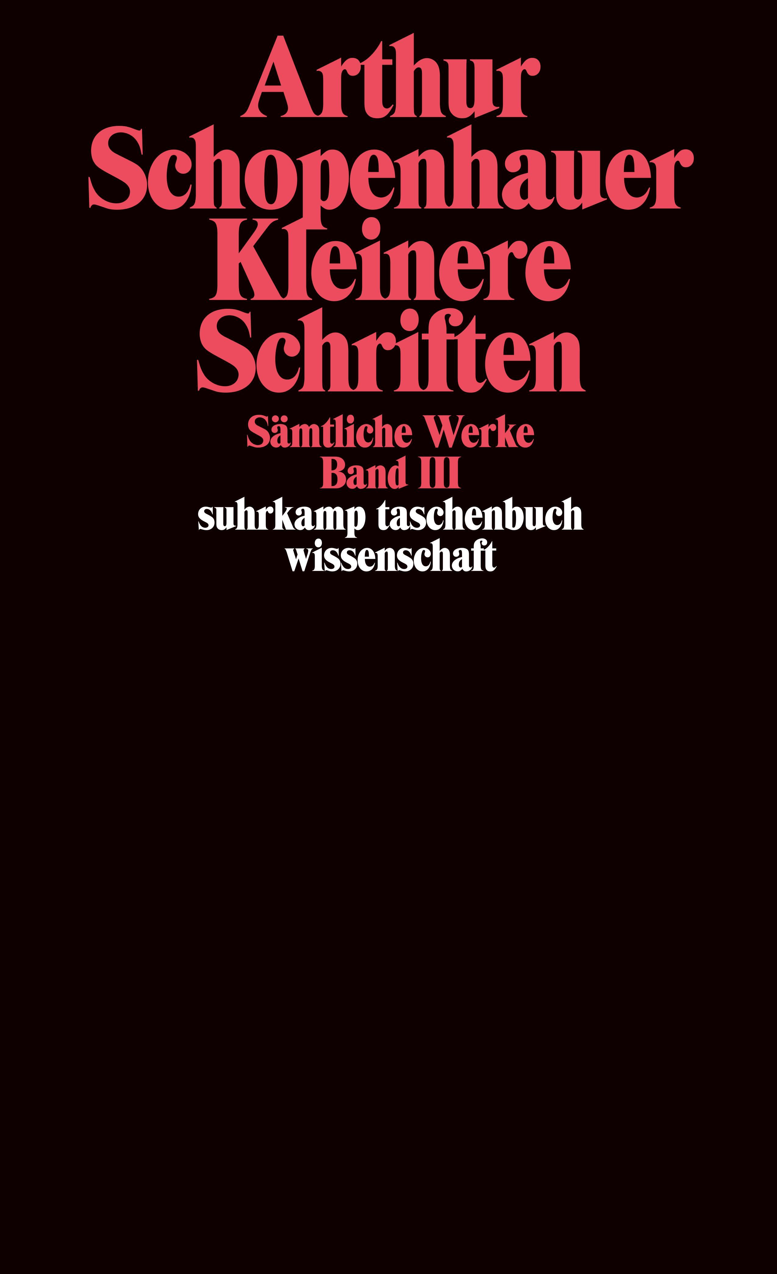 Kleinere Schriften