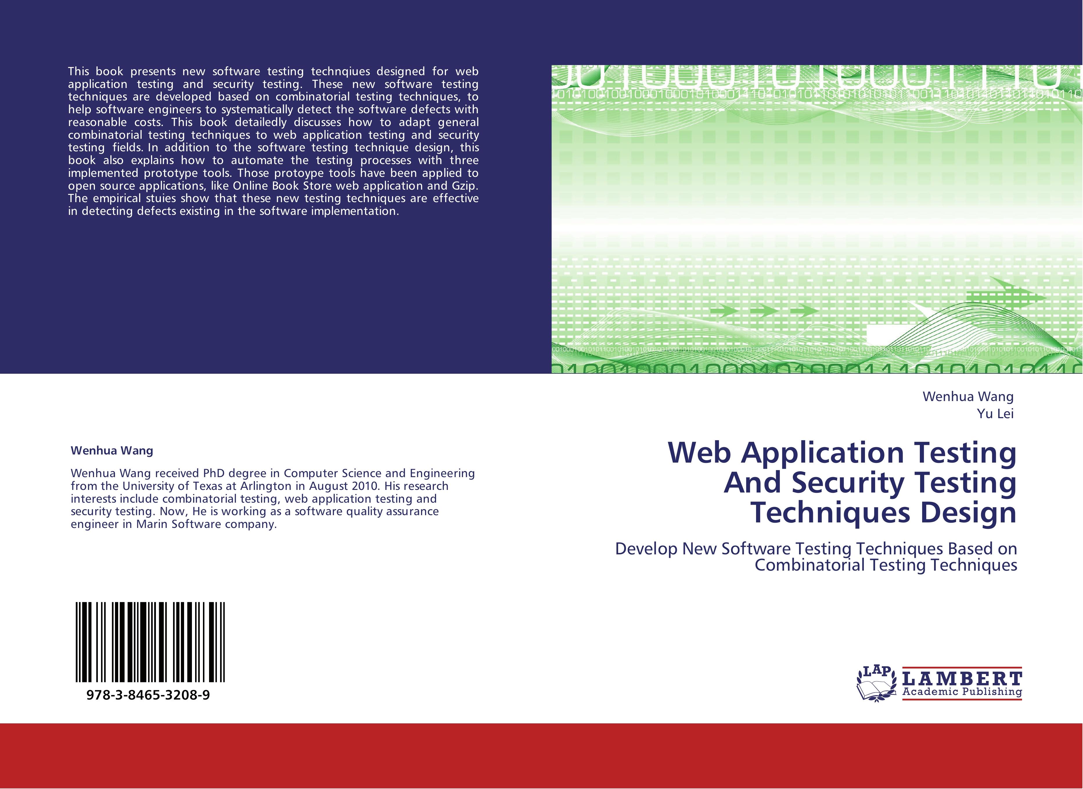 Web Application Testing And Security Testing Techniques Design