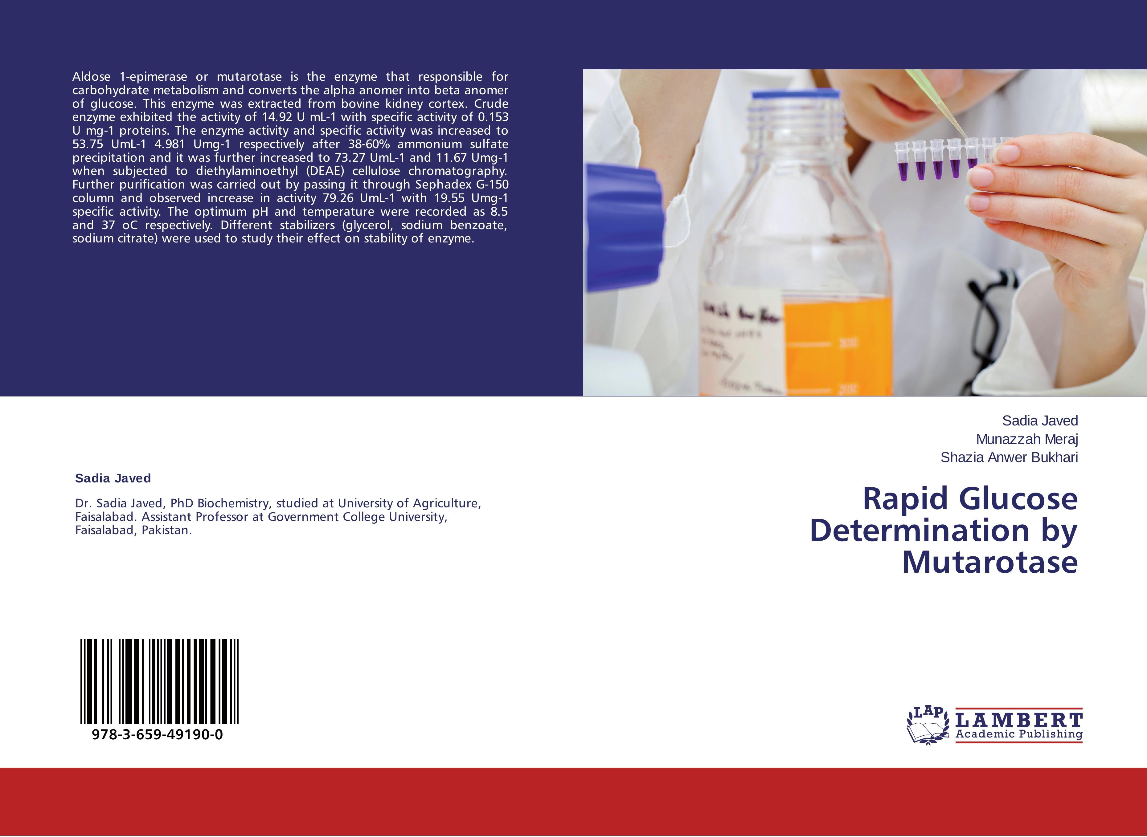 Rapid Glucose Determination by Mutarotase